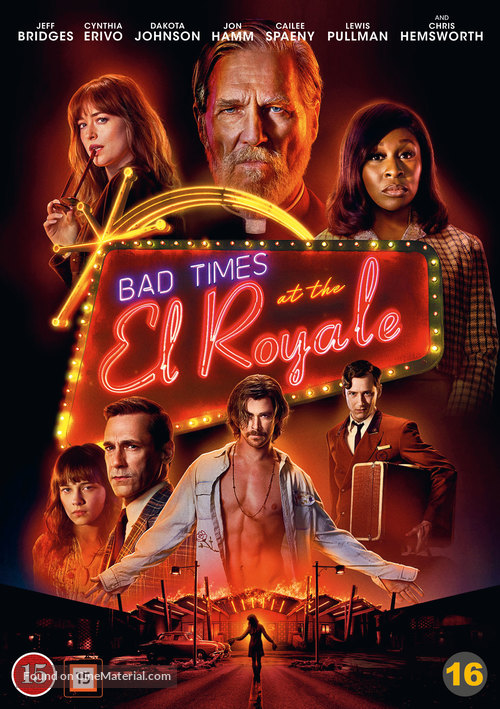 Bad Times at the El Royale - Danish DVD movie cover