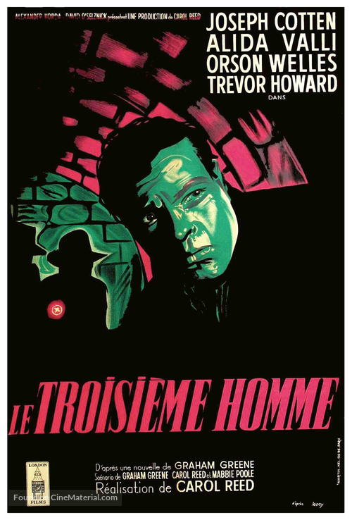 The Third Man - French Movie Poster