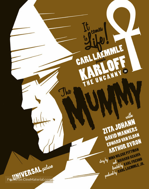 The Mummy - Homage movie poster