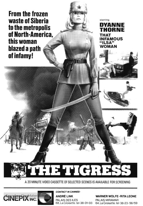 Ilsa the Tigress of Siberia - Movie Poster