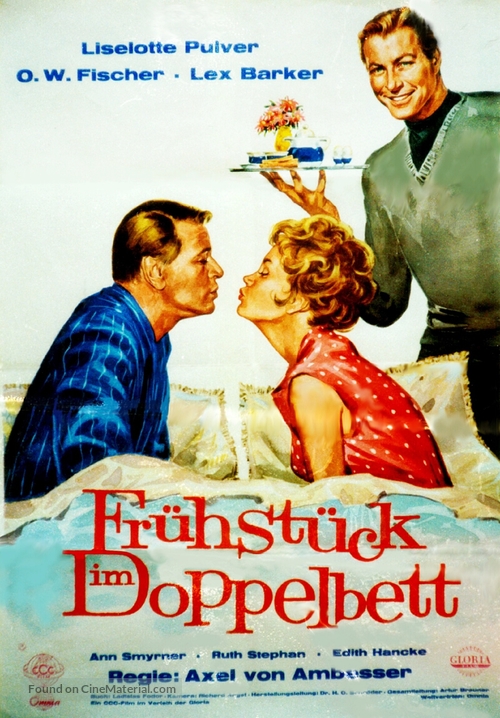 Fr&uuml;hst&uuml;ck im Doppelbett - German Movie Poster