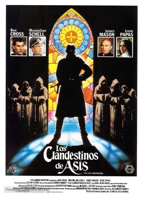 The Assisi Underground - Spanish Movie Poster