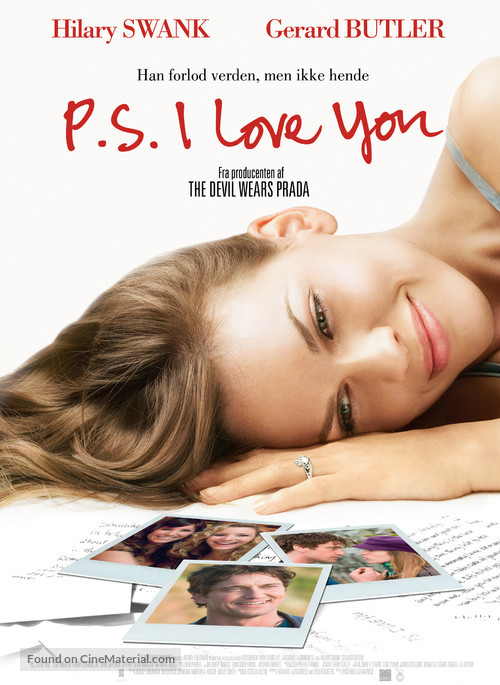 P.S. I Love You - Danish Movie Poster