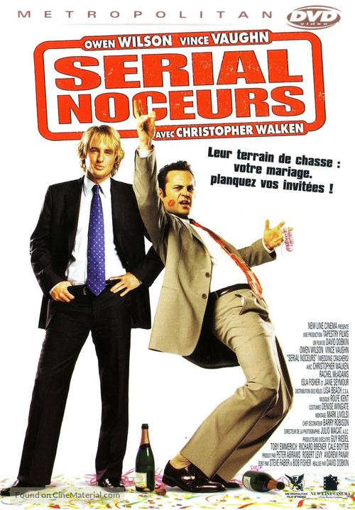 Wedding Crashers - French DVD movie cover