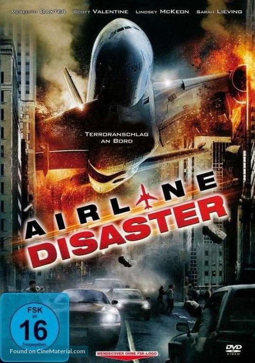 Airline Disaster - German DVD movie cover