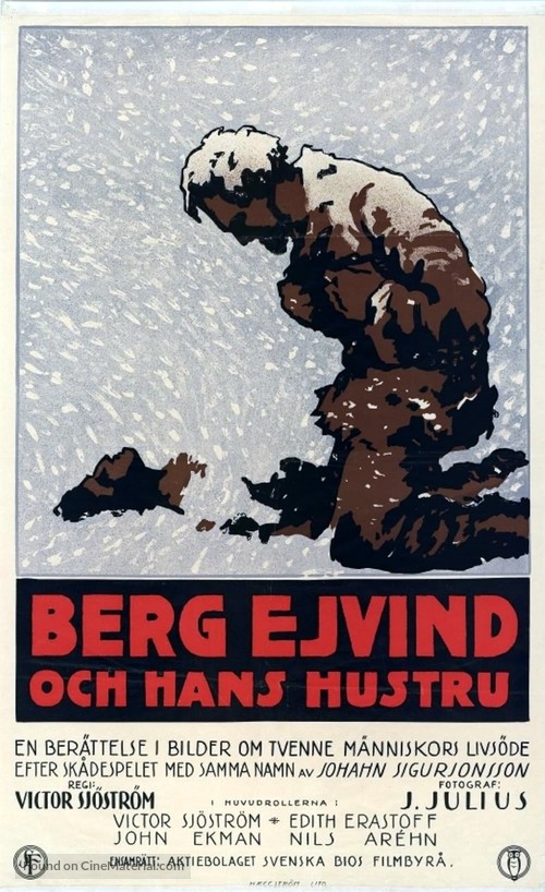 Berg-Ejvind och hans hustru - Swedish Movie Poster