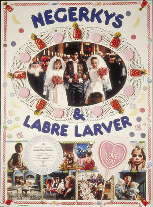 Negerkys og labre larver - Danish Movie Poster