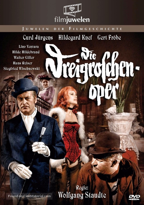 Die Dreigroschenoper - German DVD movie cover