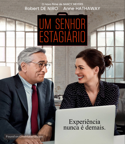 The Intern - Brazilian Movie Cover