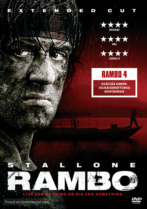 Rambo - Finnish DVD movie cover