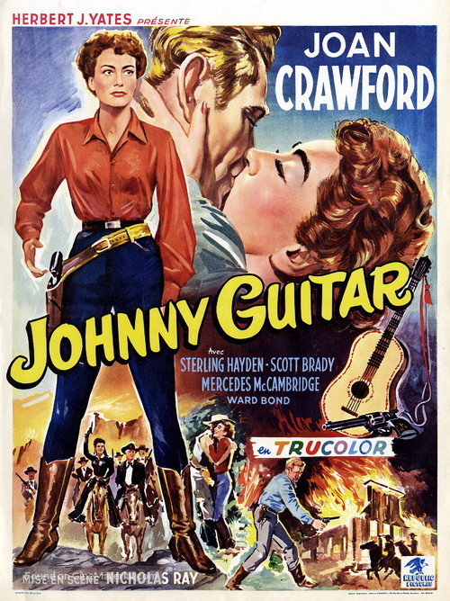 Johnny Guitar - Belgian Movie Poster