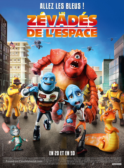 Escape from Planet Earth - French Movie Poster