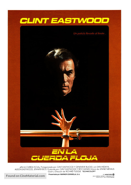 Tightrope - Spanish Movie Poster