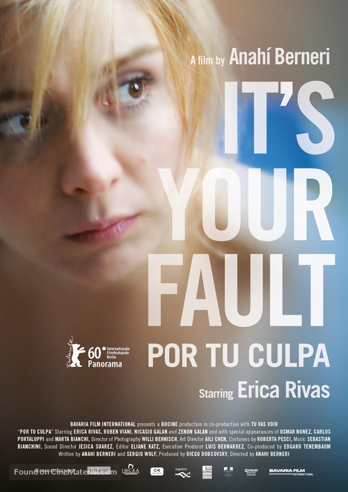 Por tu culpa - British Movie Poster