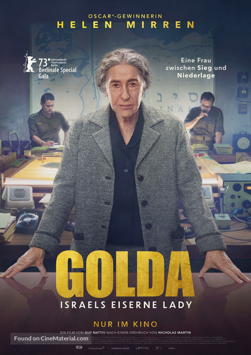 Golda - German Movie Poster