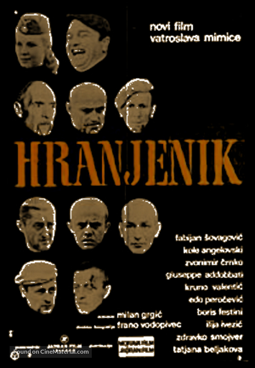 Hranjenik - Yugoslav Movie Poster