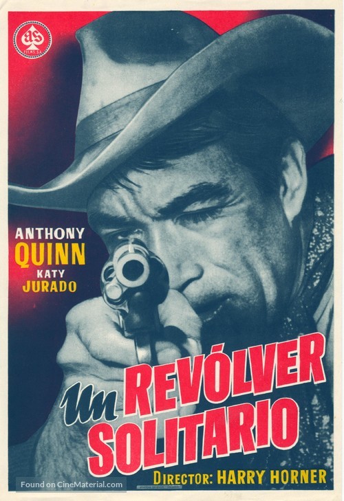Man from Del Rio - Spanish Movie Poster
