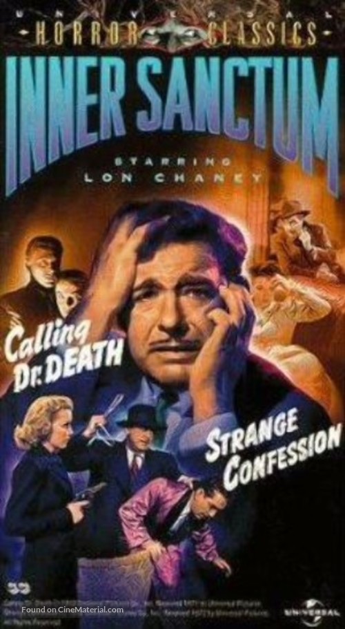 Calling Dr. Death - VHS movie cover