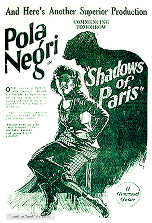 Shadows of Paris - poster