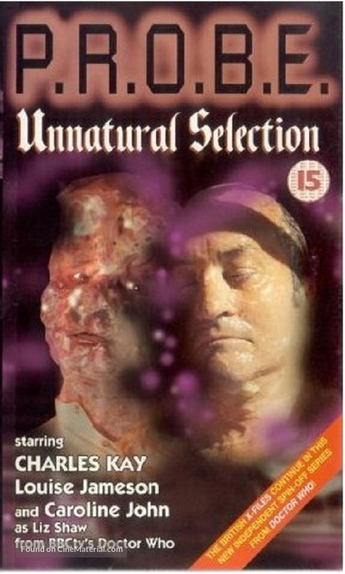 Unnatural Selection - British VHS movie cover