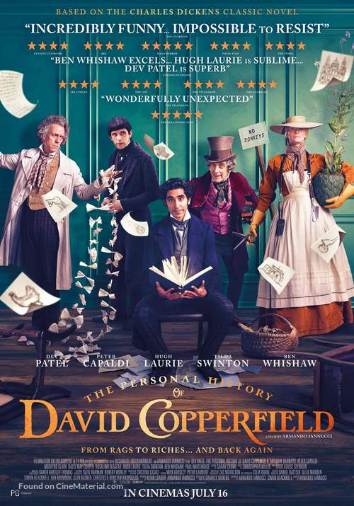 The Personal History of David Copperfield - New Zealand Movie Poster