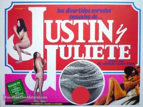 Justine och Juliette - Spanish Movie Poster