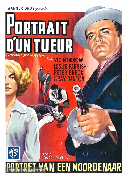 Portrait of a Mobster - Belgian Movie Poster