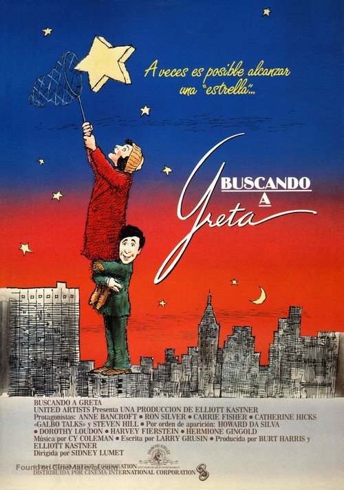 Garbo Talks - Spanish Movie Poster