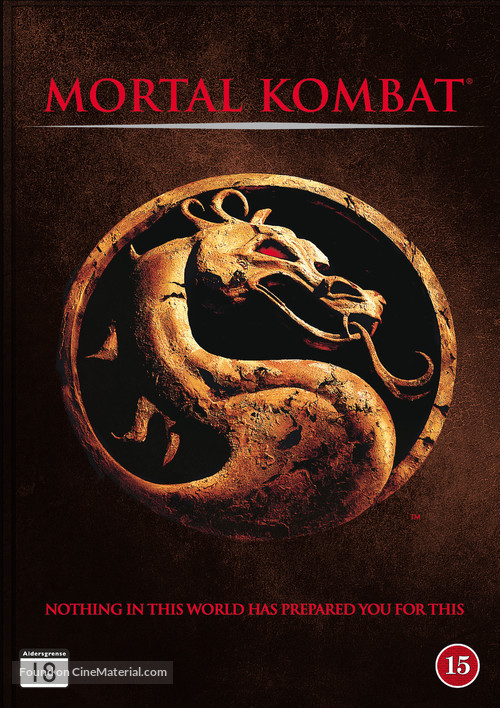 Mortal Kombat - Danish DVD movie cover
