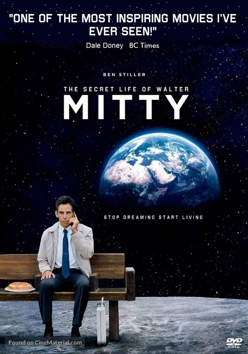 The Secret Life of Walter Mitty - Movie Cover