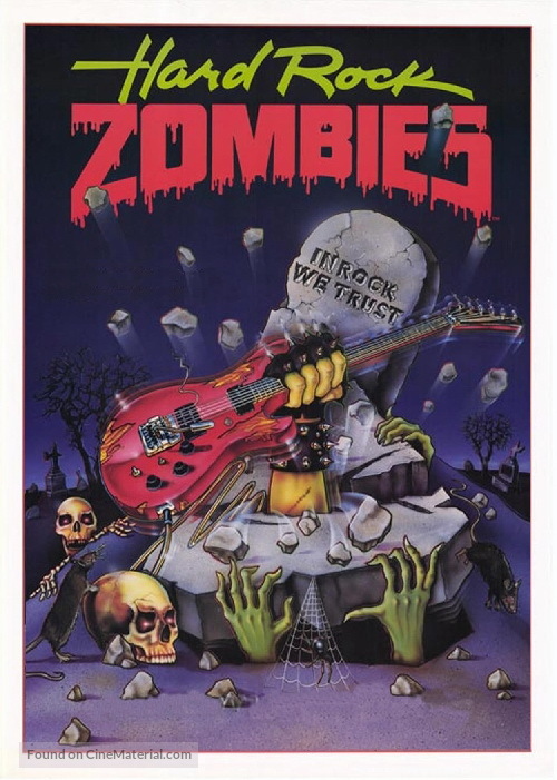 Hard Rock Zombies - Spanish Movie Poster