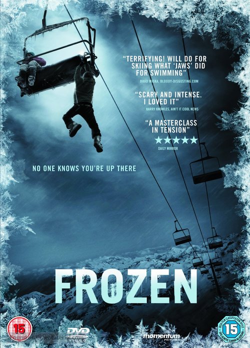 Frozen - British DVD movie cover