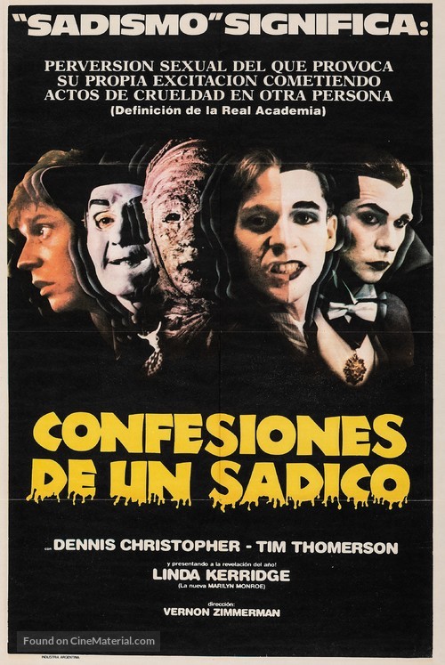 Fade to Black - Argentinian Movie Poster