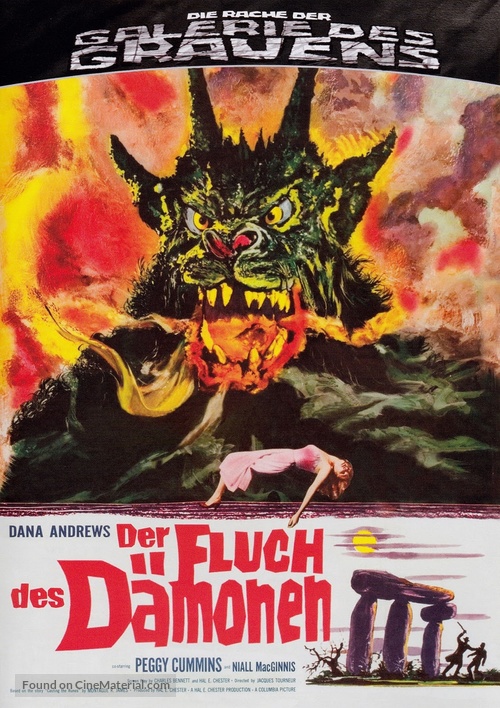 Night of the Demon - German Blu-Ray movie cover