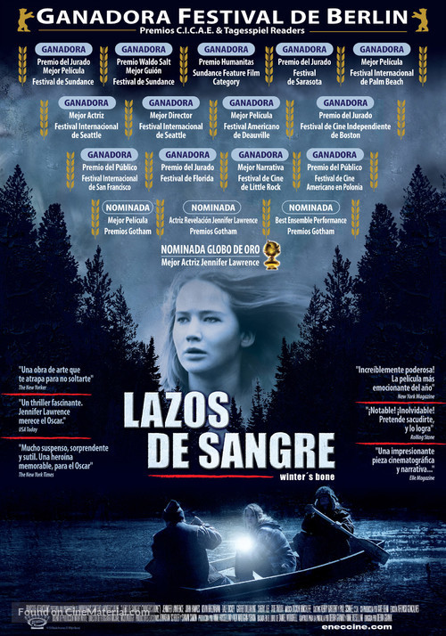 Winter&#039;s Bone - Uruguayan Movie Poster