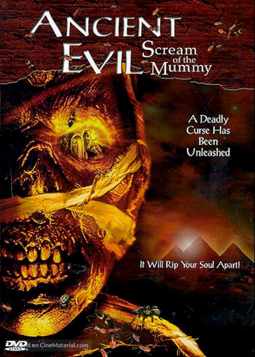 Ancient Evil: Scream of the Mummy - DVD movie cover