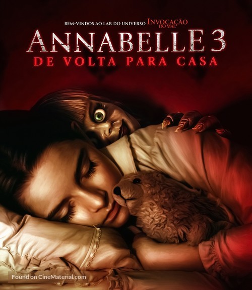 Annabelle Comes Home - Brazilian Blu-Ray movie cover