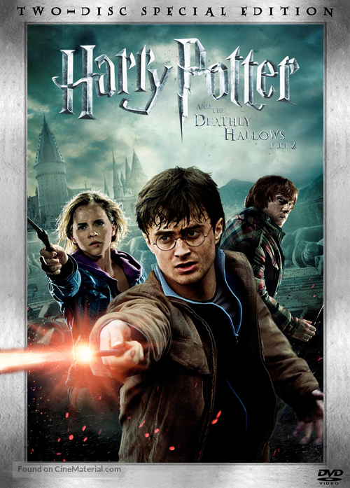 Harry Potter and the Deathly Hallows - Part 2 - DVD movie cover