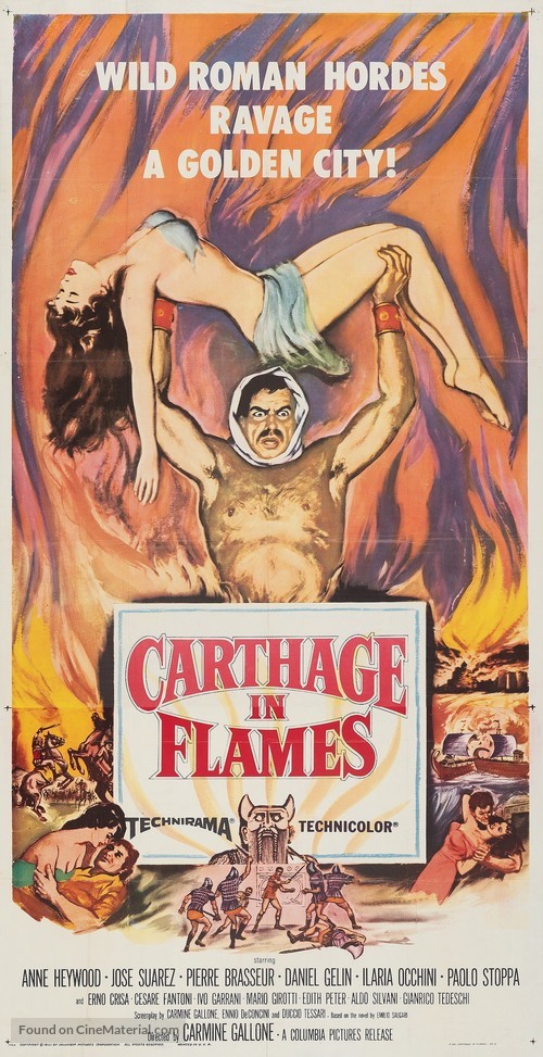Cartagine in fiamme - Movie Poster