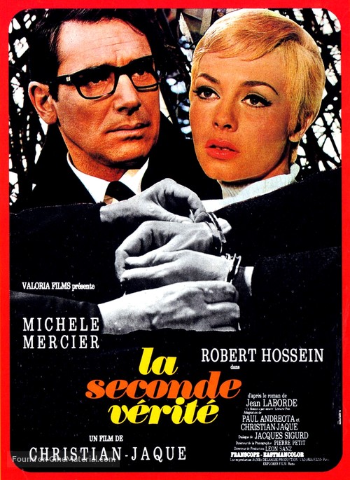 La seconde v&eacute;rit&eacute; - French Movie Poster