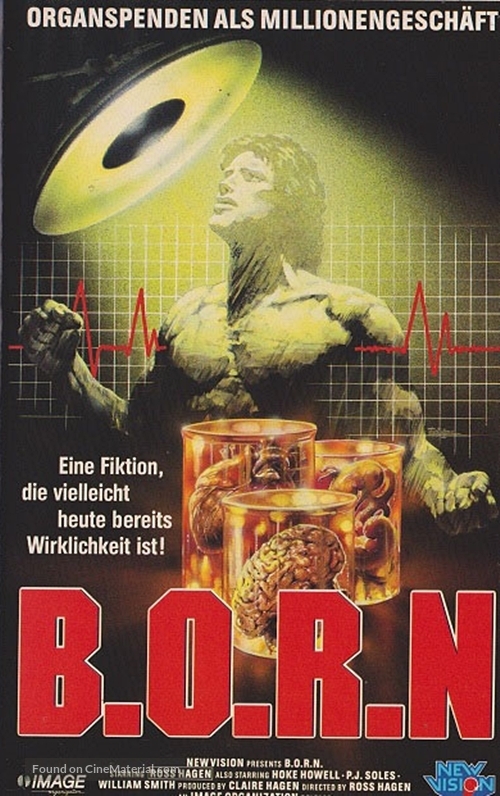 B.O.R.N. - German VHS movie cover