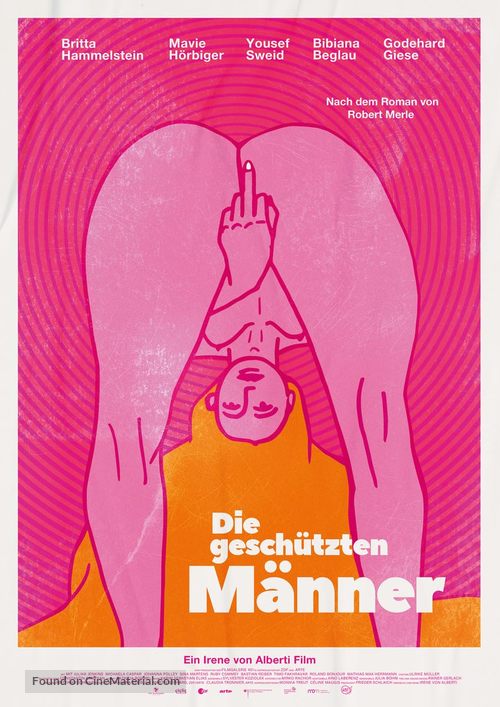 Die gesch&uuml;tzten M&auml;nner - German Movie Poster