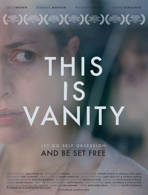 This Is Vanity - British Movie Poster