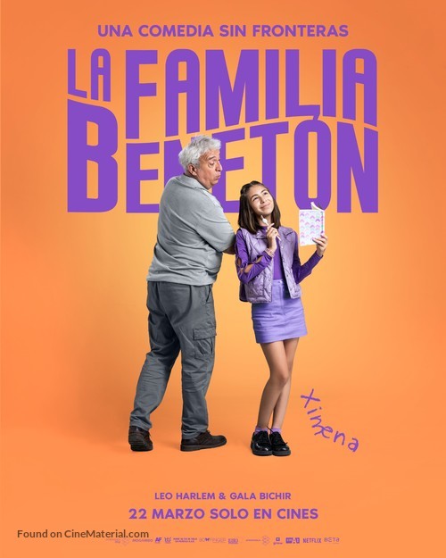 La familia Benet&oacute;n - Spanish Movie Poster