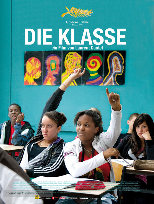 Entre les murs - German Movie Poster