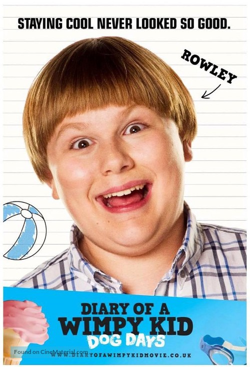 Diary of a Wimpy Kid: Dog Days - British Movie Poster