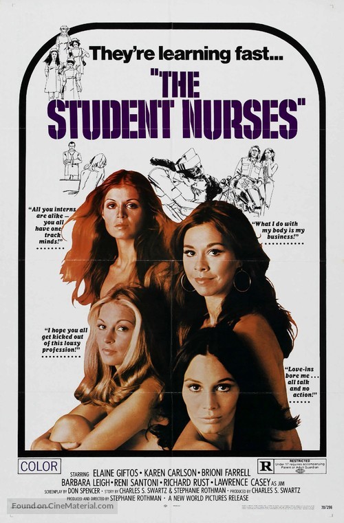 The Student Nurses - Movie Poster
