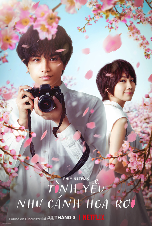 My Dearest, Like a Cherry Blossom - Vietnamese Movie Poster