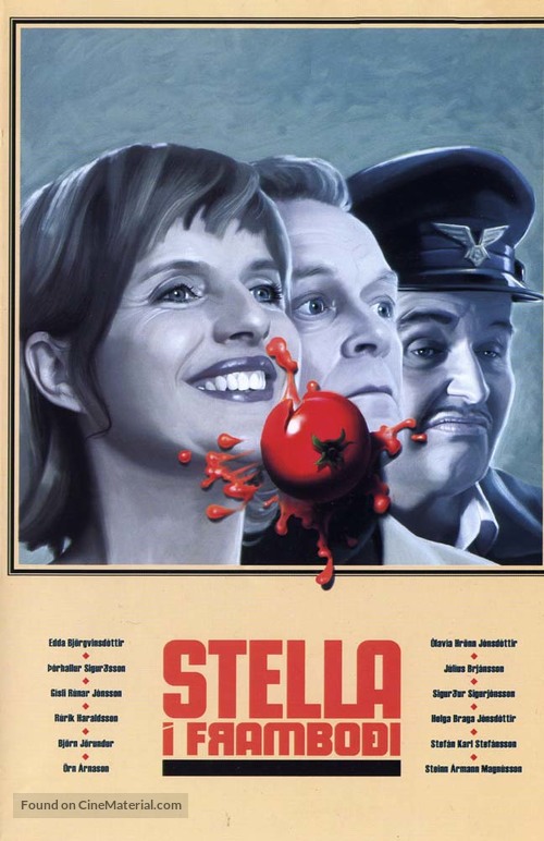 Stella &iacute; frambo&eth;i - Icelandic poster