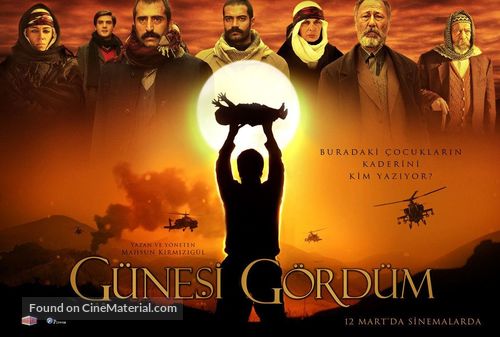 G&uuml;nesi g&ouml;rd&uuml;m - Turkish Movie Poster